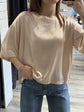 T-shirt over girocollo in viscosa Tensione In - GiuGiò | Shop online