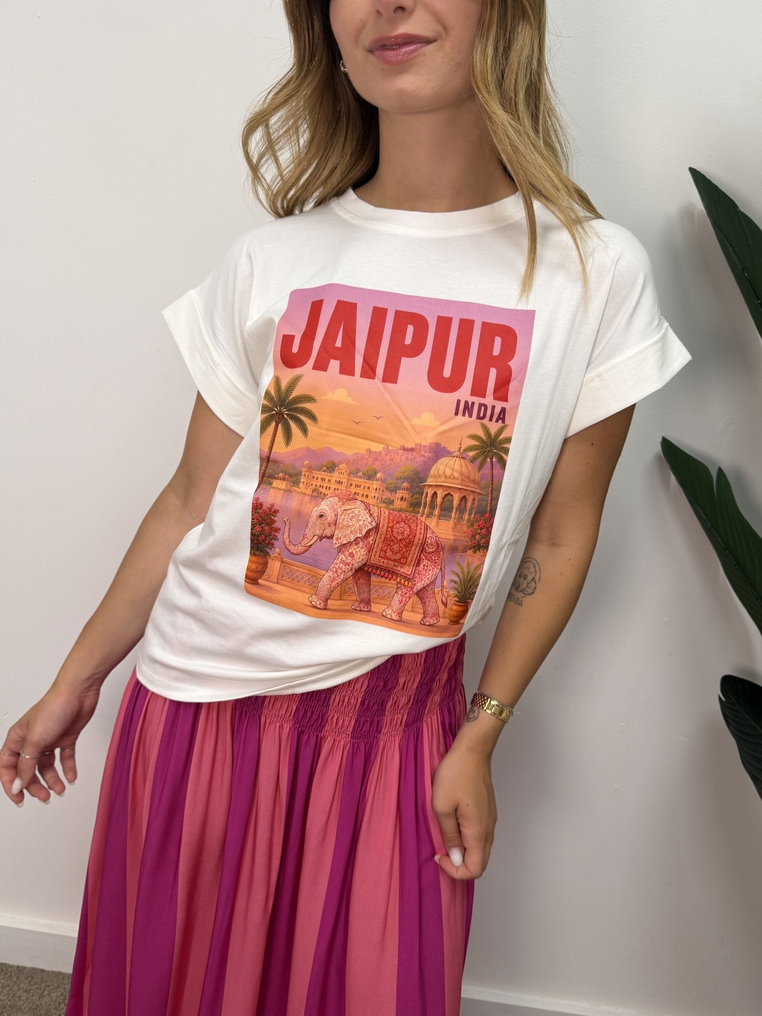 T-shirt over stampa Japuir Susy Mix - GiuGiò | Shop online
