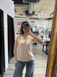 T-shirt scollo V in viscosa Tensione In - GiuGiò | Shop online