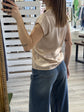 T-shirt scollo V in viscosa Tensione In - GiuGiò | Shop online