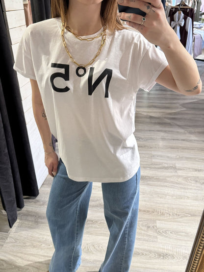 T-Shirt stampa N.5 Tensione In - GiuGiò | Shop online