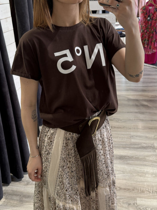 T-Shirt stampa N.5 Tensione In - GiuGiò | Shop online