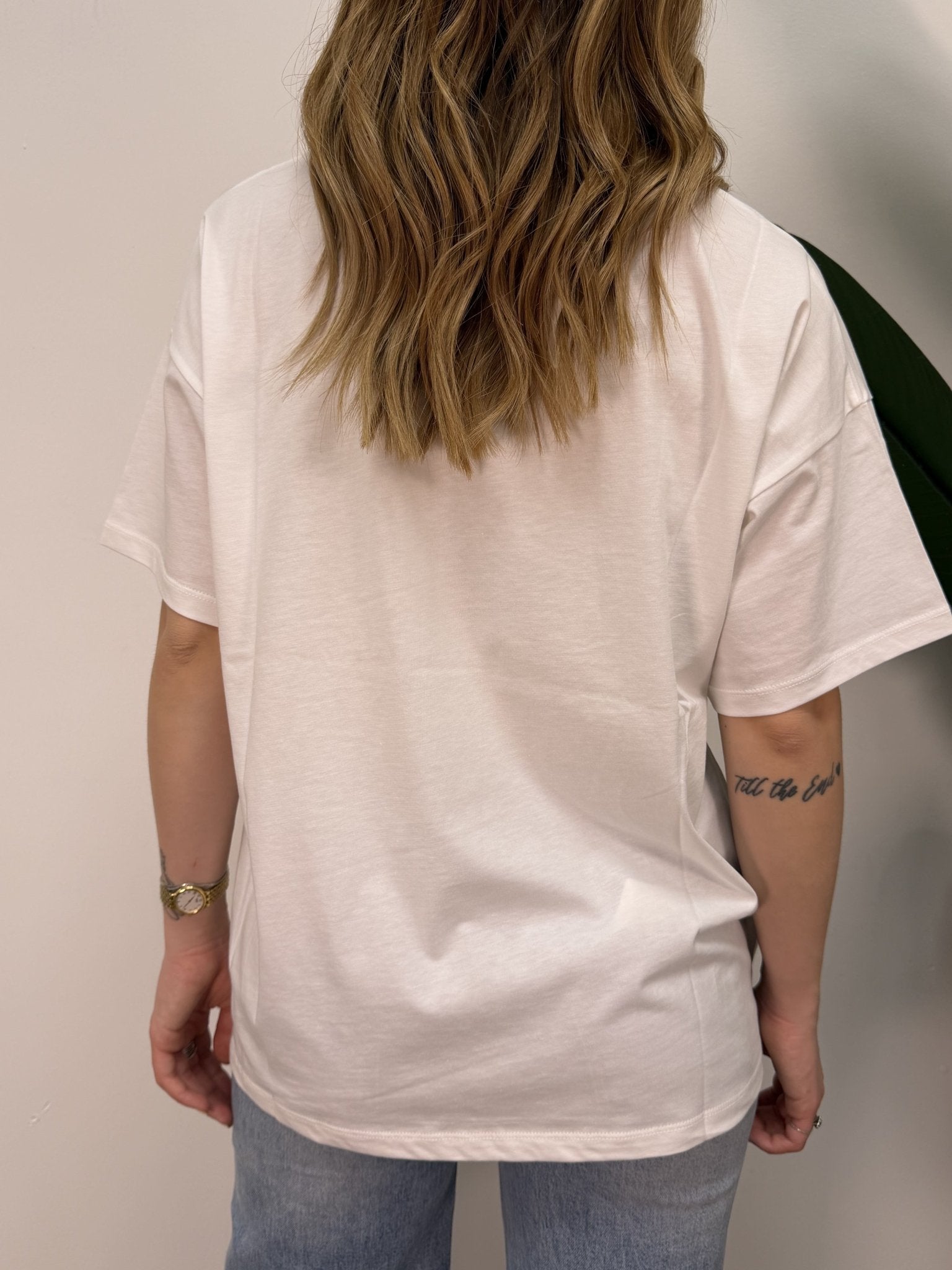 T-shirt stampa "Rue de la mer" VICOLO - GiuGiò | Shop online