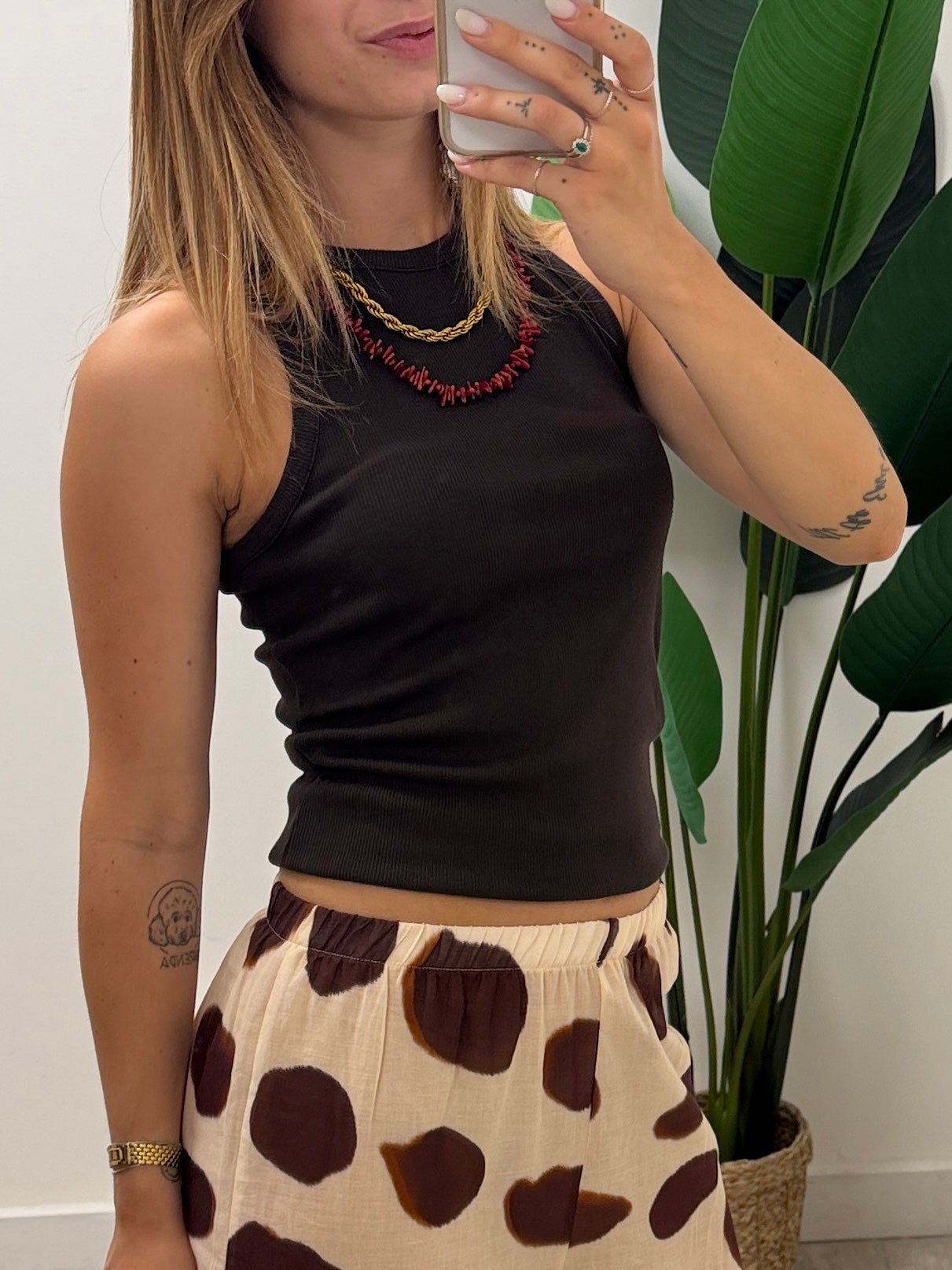 Tank top a costina VICOLO - GiuGiò | Shop online