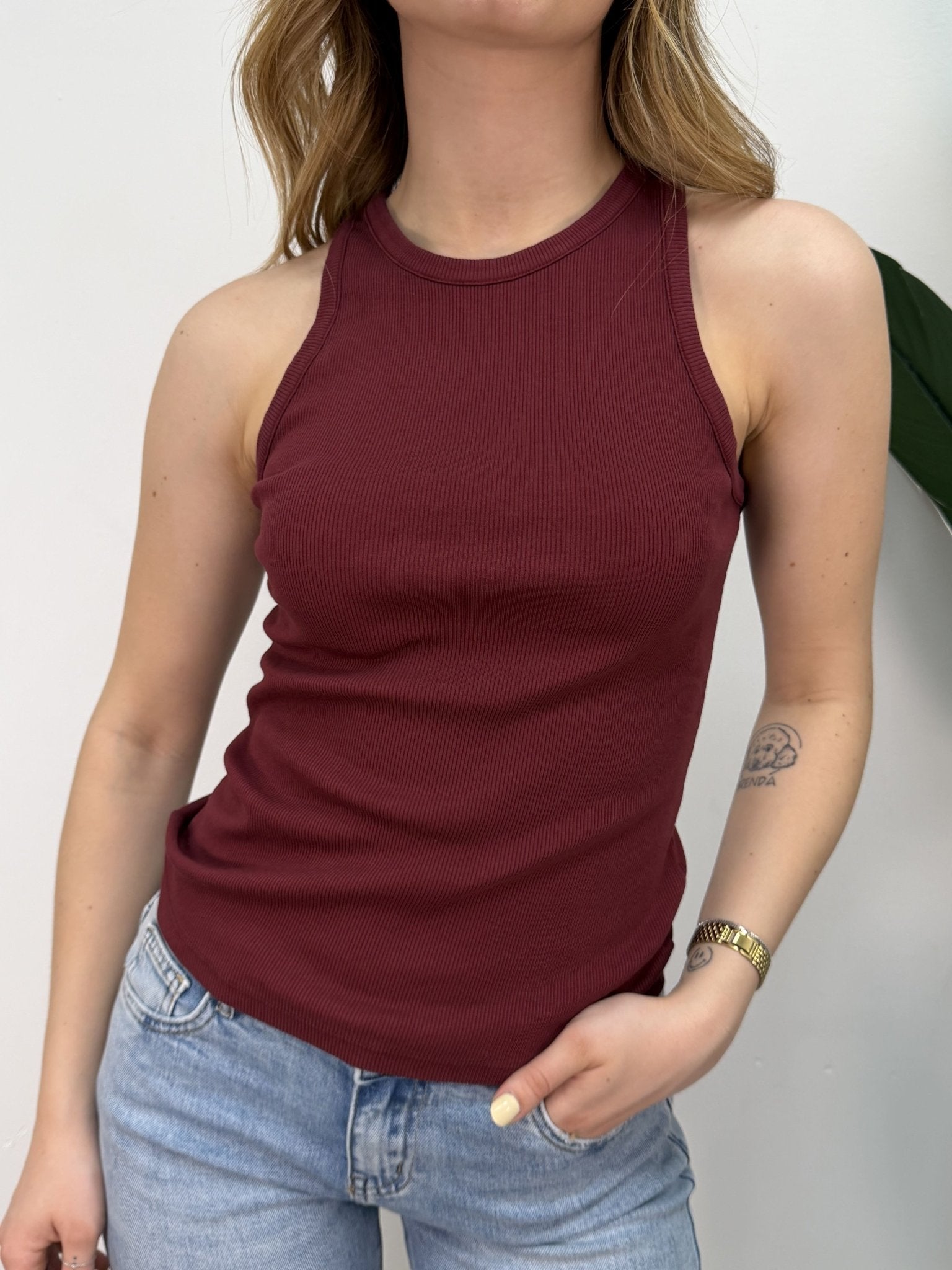 Tank top a costina VICOLO - GiuGiò | Shop online