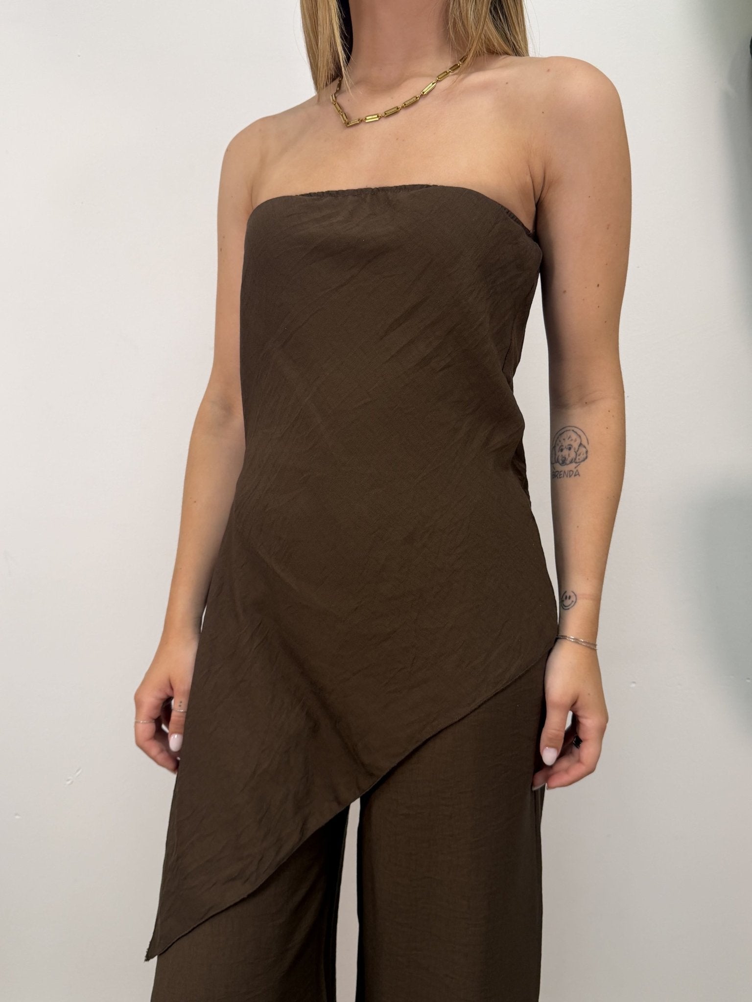 Top a fascia asimmetrico MyD - GiuGiò | Shop online