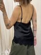 Top asimmetrico con inserti in pizzo Tensione In - GiuGiò | Shop online