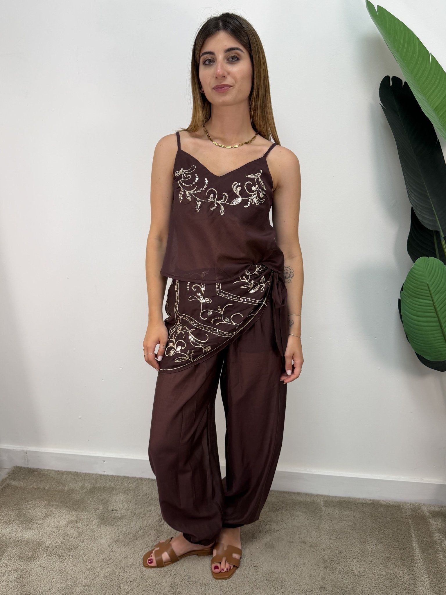 Top bretellina ricamato HaveOne - GiuGiò | Shop online