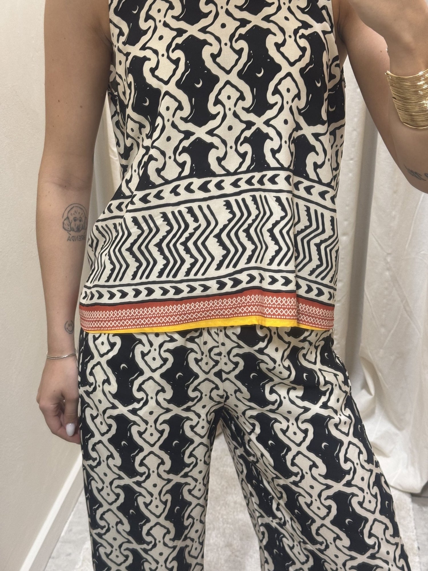 Top canotta spalla larga stampato HaveOne - GiuGiò | Shop online