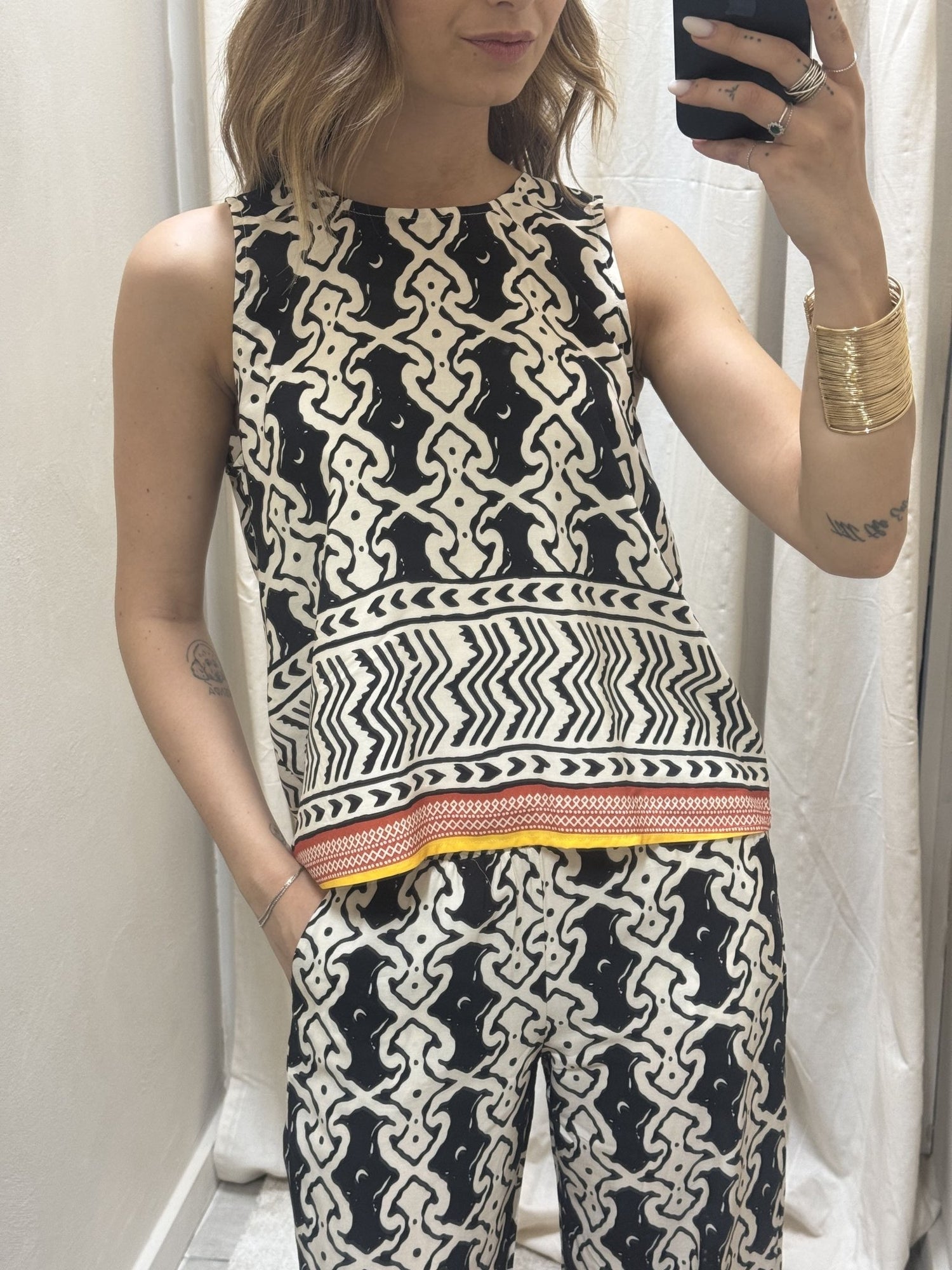 Top canotta spalla larga stampato HaveOne - GiuGiò | Shop online