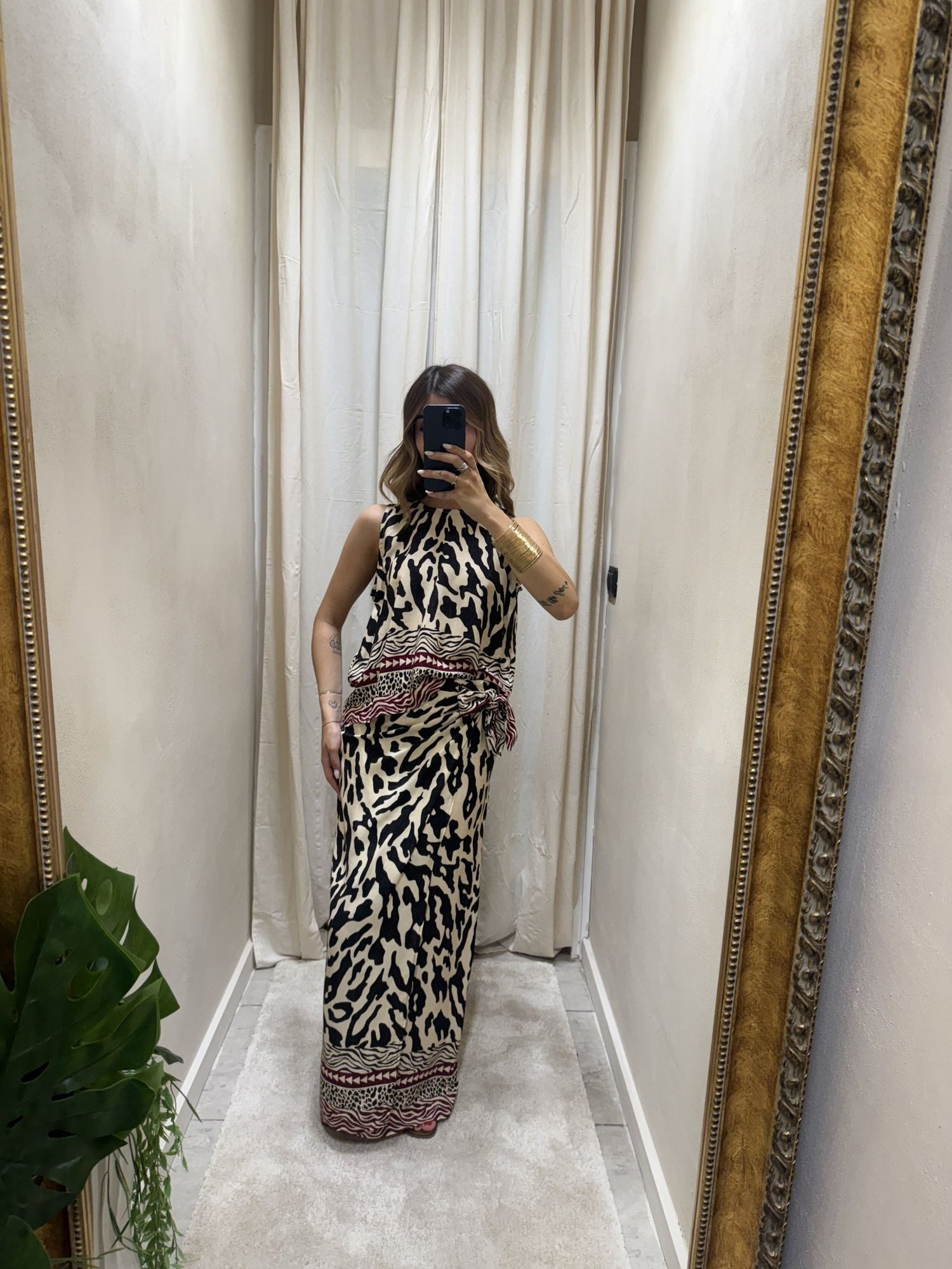 Top spalla larga stampa animalier HaveOne - GiuGiò | Shop online