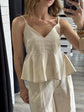 Top svasato in lino Tensione In - GiuGiò | Shop online