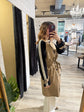 Trench con banda laterale bi - color Susy Mix - GiuGiò | Shop online
