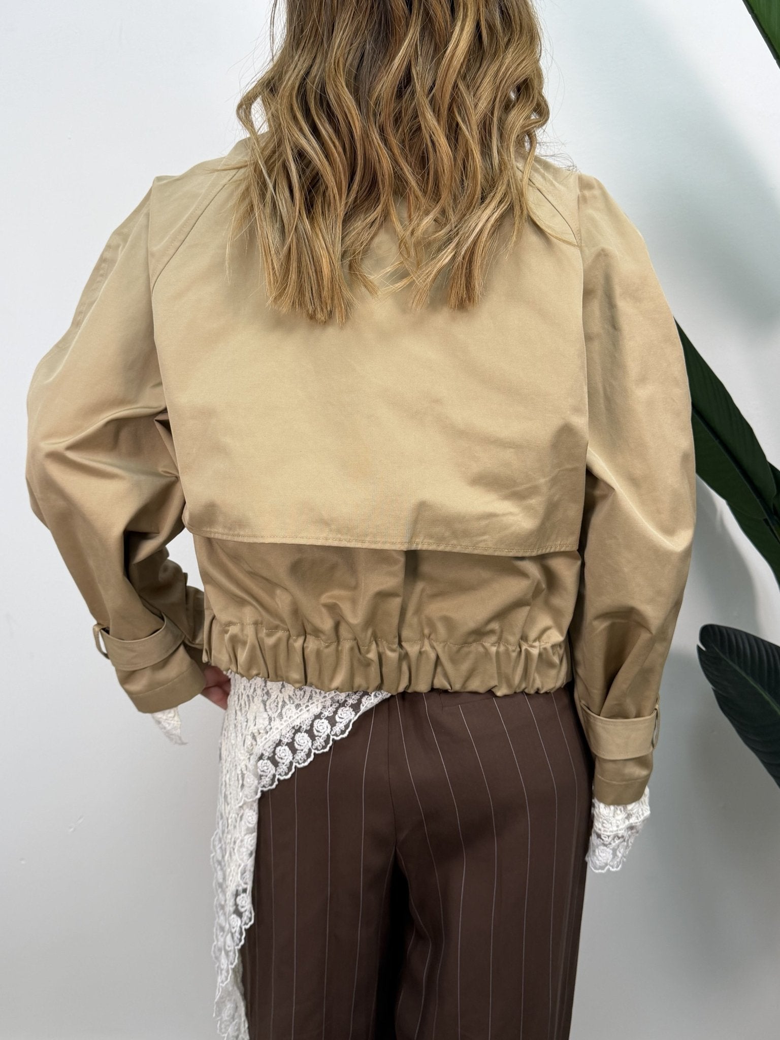 Trench corto in cotone Tensione In - GiuGiò | Shop online
