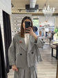 Trench corto stampa vichy con spille Dixie - GiuGiò | Shop online