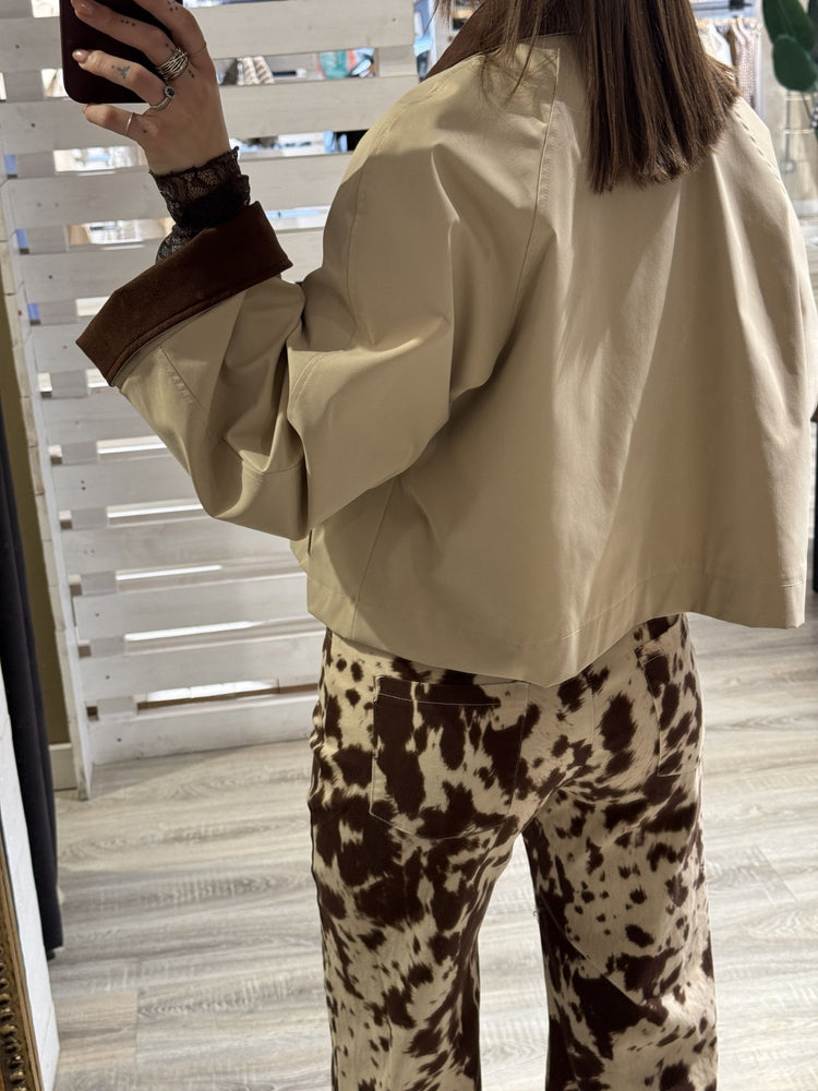 Trench corto tinta unita HaveOne - GiuGiò | Shop online