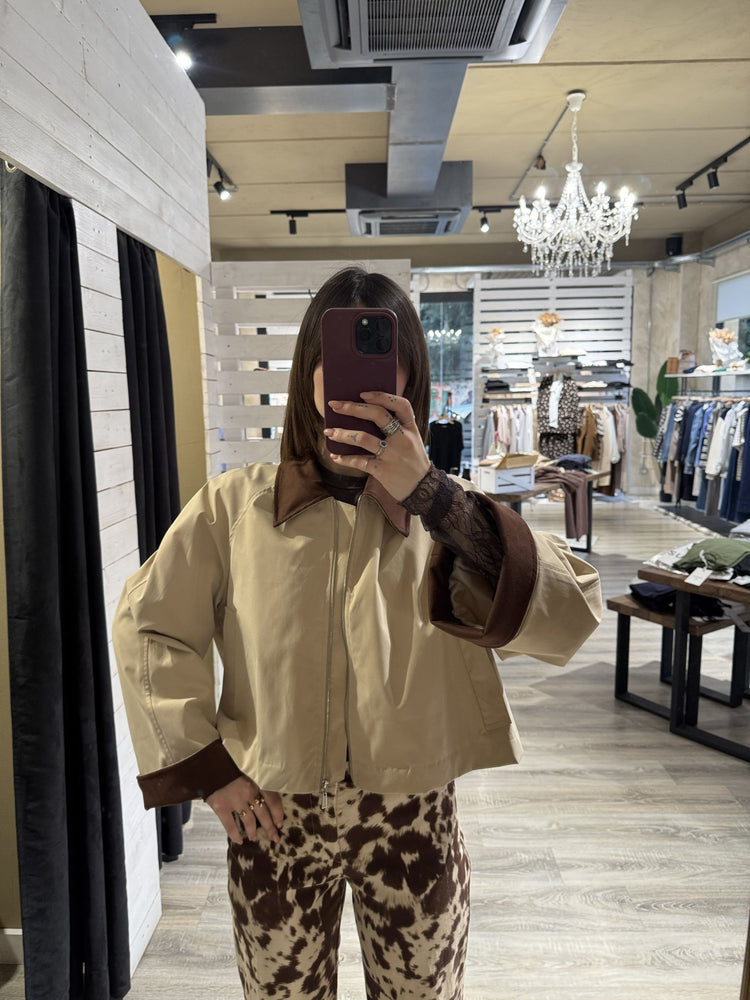 Trench corto tinta unita HaveOne - GiuGiò | Shop online