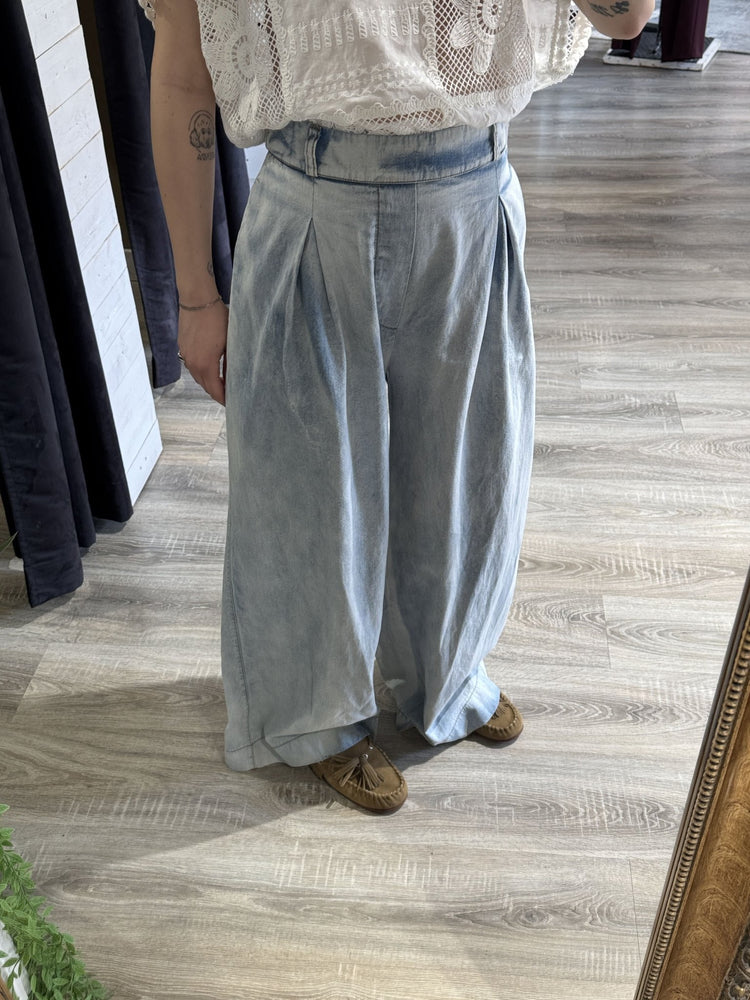 Tuta combinata sangallo e denim Tensione In - GiuGiò | Shop online