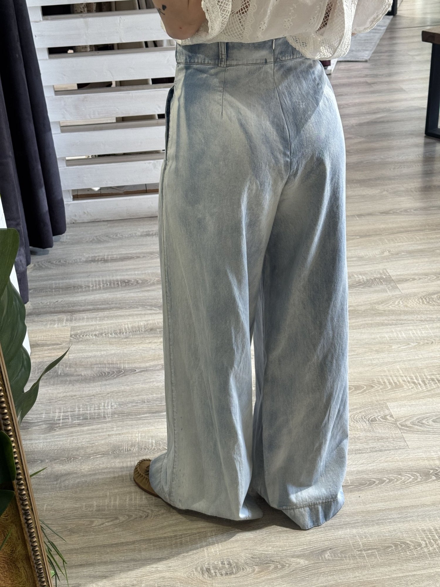 Tuta combinata sangallo e denim Tensione In - GiuGiò | Shop online