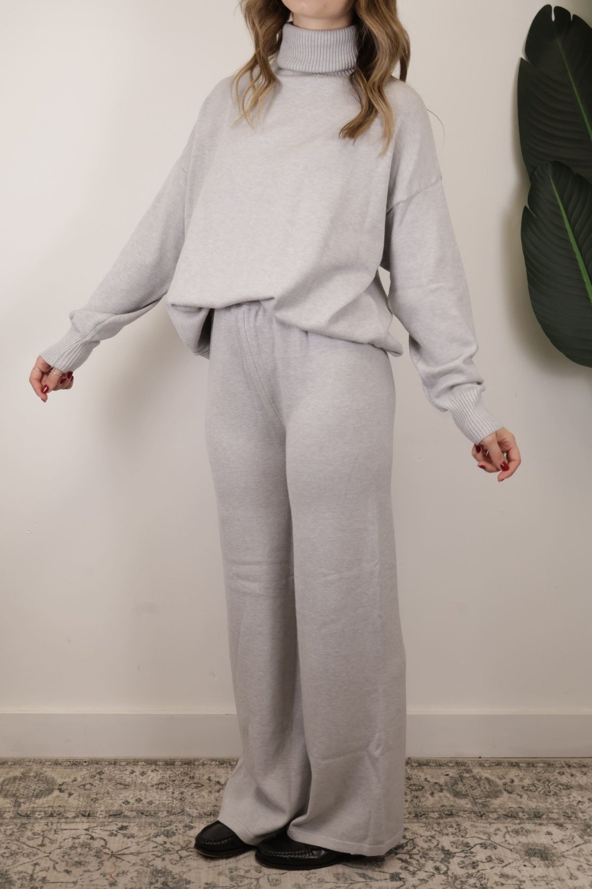 Tuta in maglia maglione lupetto e pantalone Please - GiuGiò | Shop online