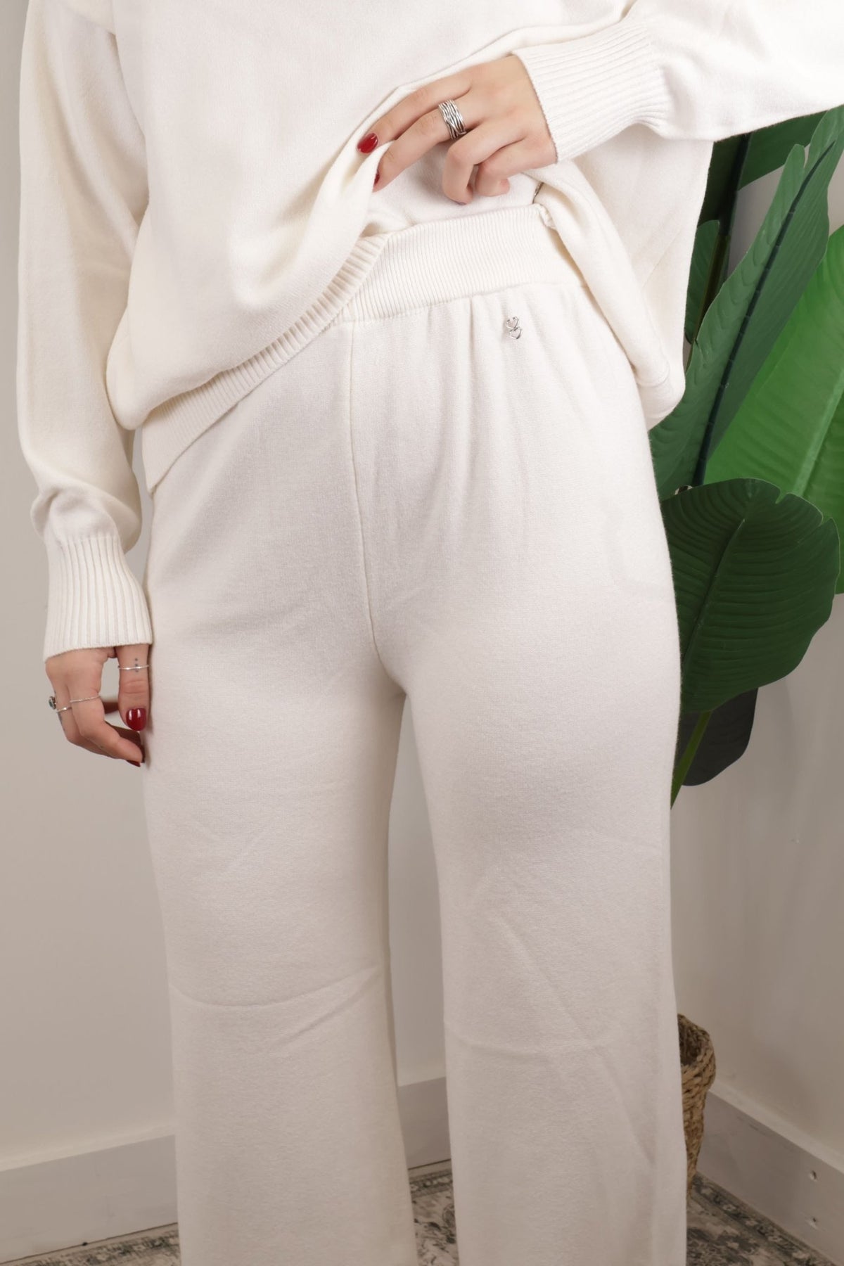 Tuta in maglia maglione lupetto e pantalone Please - GiuGiò | Shop online