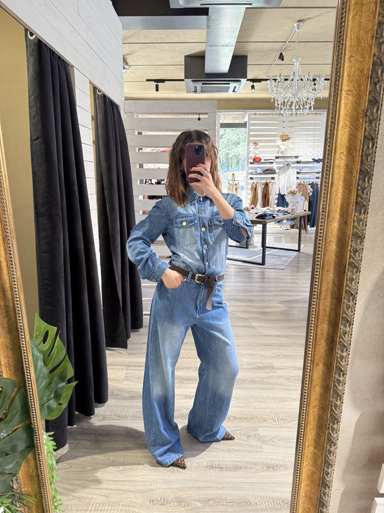 Tuta intera in denim Tensione In - GiuGiò | Shop online