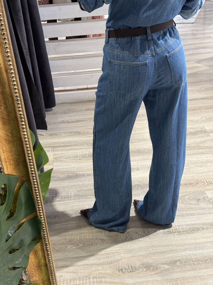 Tuta intera in denim Tensione In - GiuGiò | Shop online