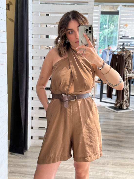 Tutina in modal scollo incrocio Dixie - GiuGiò | Shop online