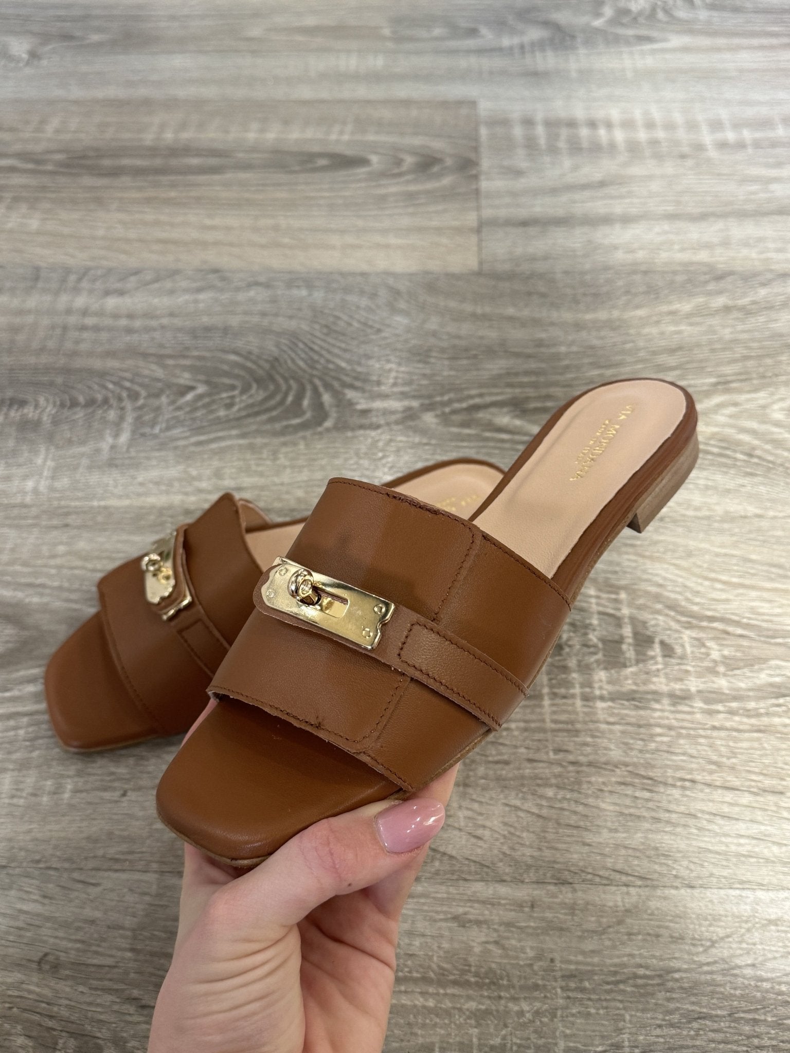 Via Mondana- Ciabattina lucchetto - Giugioshop