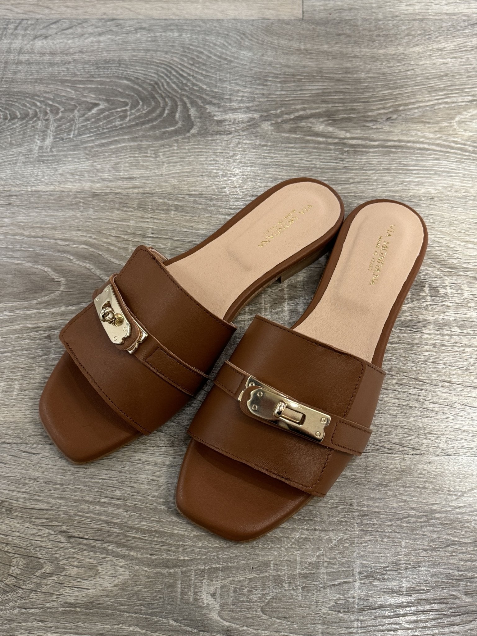 Via Mondana- Ciabattina lucchetto - Giugioshop